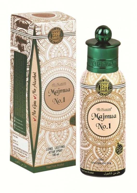 Al Nuaim Majmua Attar No1 -1200 Shot Spray Floral Attar(Floral)