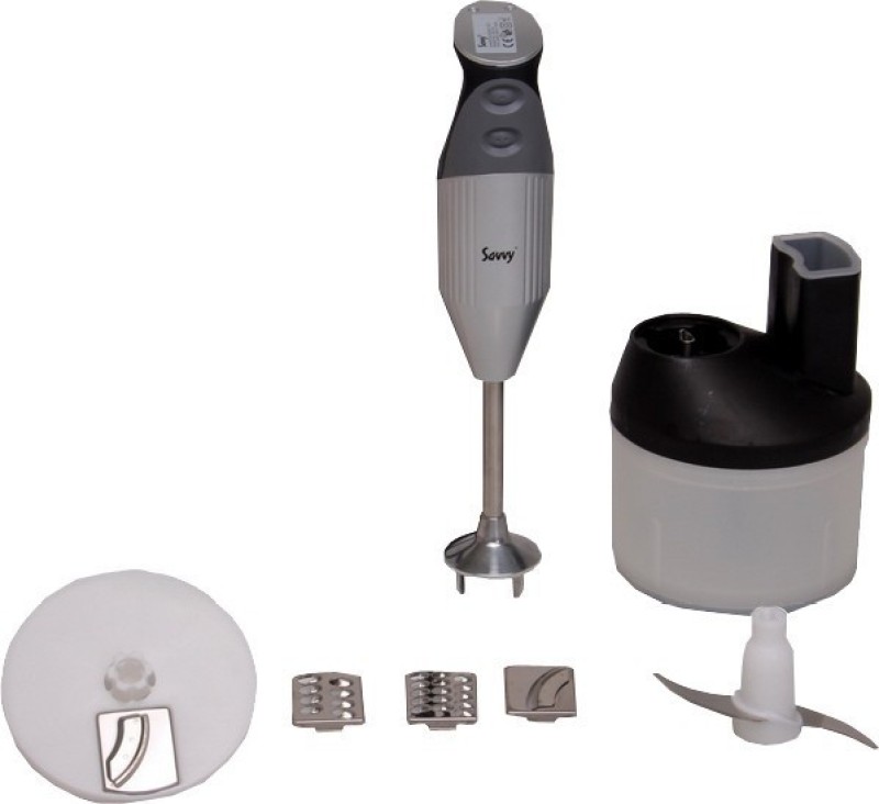 SAVVY HB-36 300 W Hand Blender(White, Black)