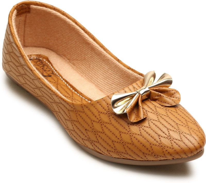 tryfeet Pointed Bellies For Women(Tan)
