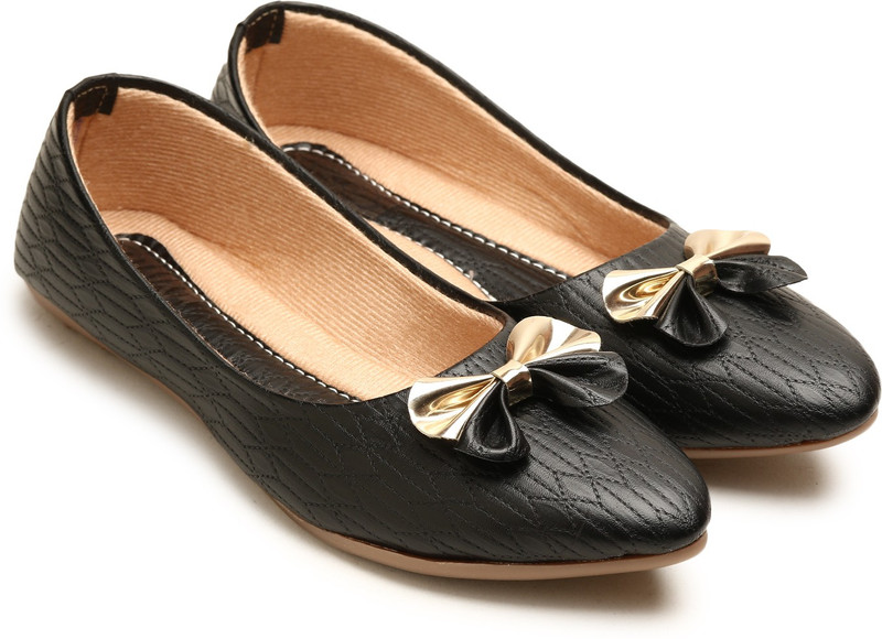 tryfeet Pointed Bellies For Women(Black)