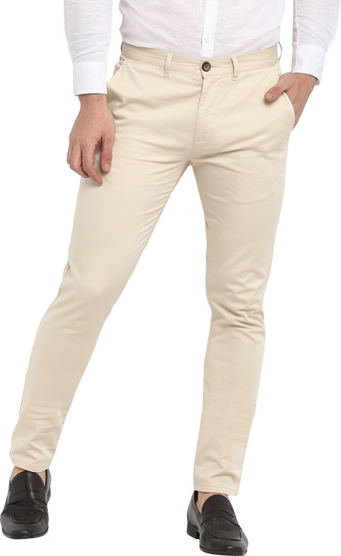 Red Tape Slim Fit Men Beige Trousers Desertcart Seychelles