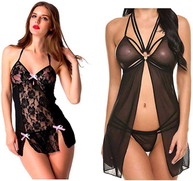 ansari hosiery Self Design Babydoll