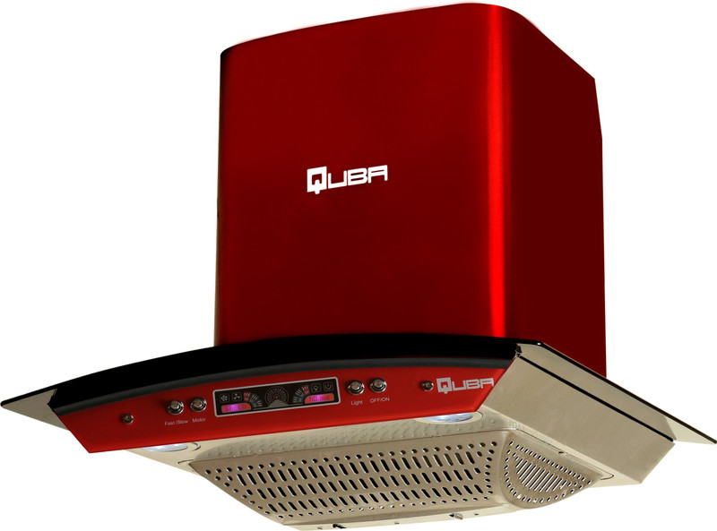 Quba 4715 Wall Mounted Chimney(Black 850 CMH)