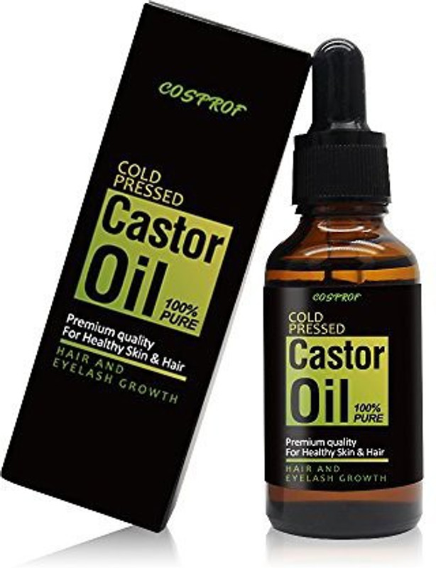 cosprof Beard And Hair Growth Castor Oil 100% Natural Beard Moustache Cream Conditioner Healthy(236 ml)