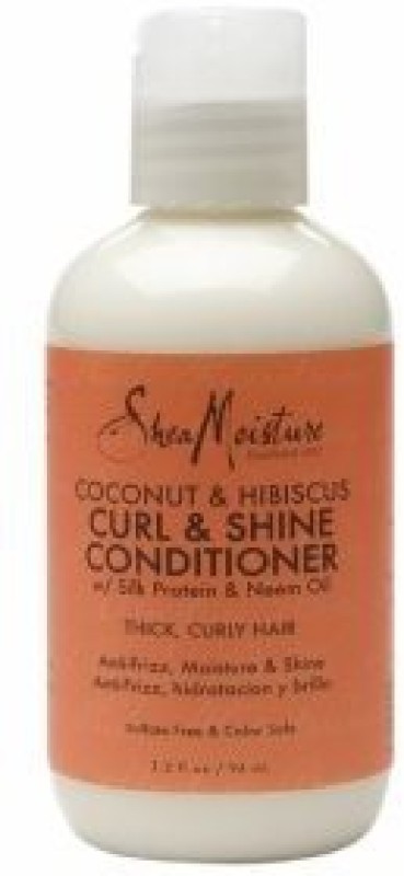 Shea Moisture - Curl & Shine Conditioner Coconut & Hibiscus - 3.2 Fl Oz(94.64 ml)