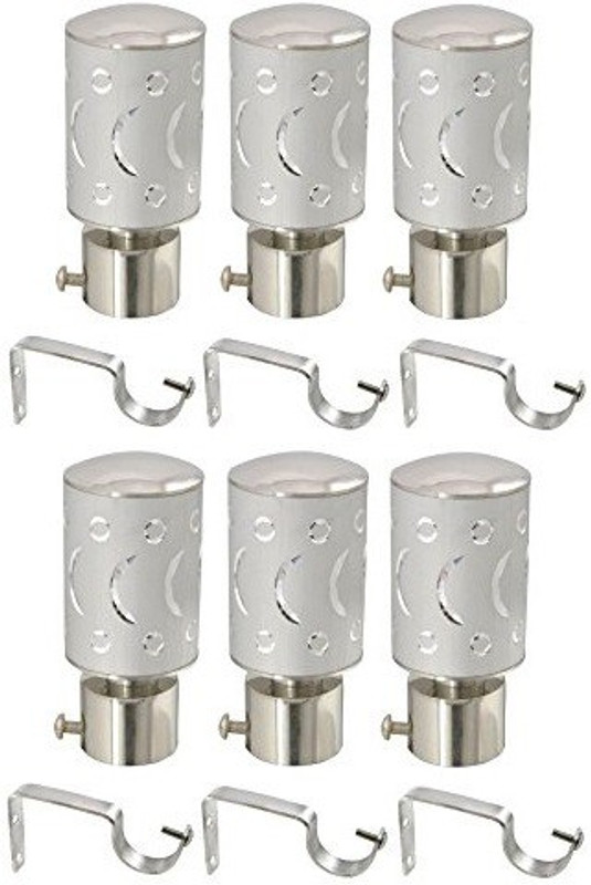 boruz Silver Rod Rail Bracket