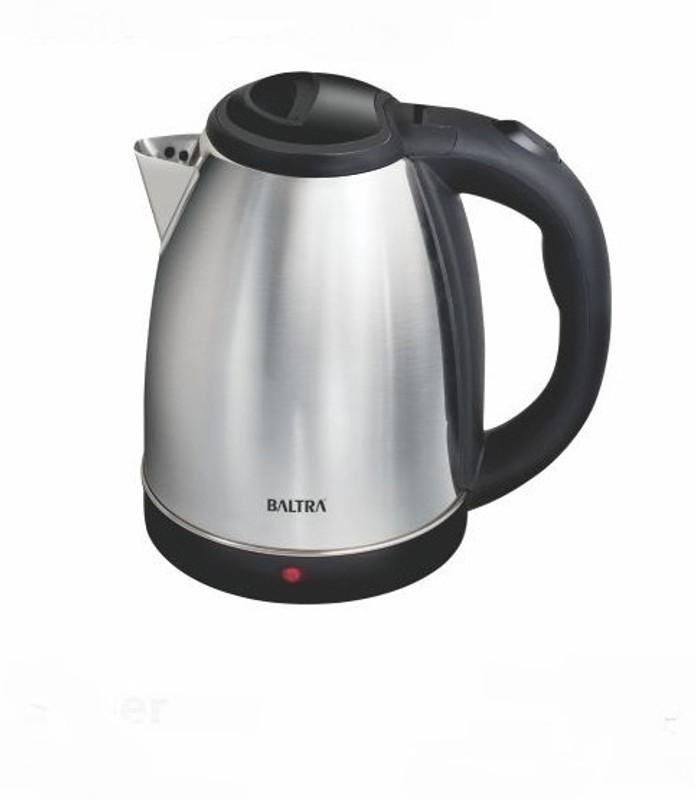Baltra B 135 Electric Kettle(1.8 L, Steel Grey, Black)