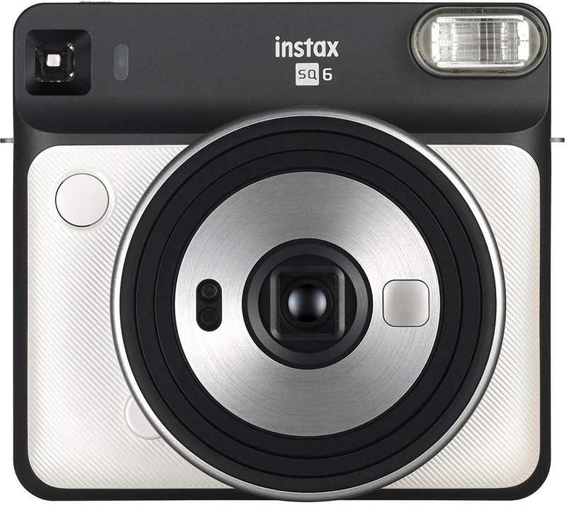 Fujifilm Instax Square SQ6 Pearl White Instant Camera(Gold, White)