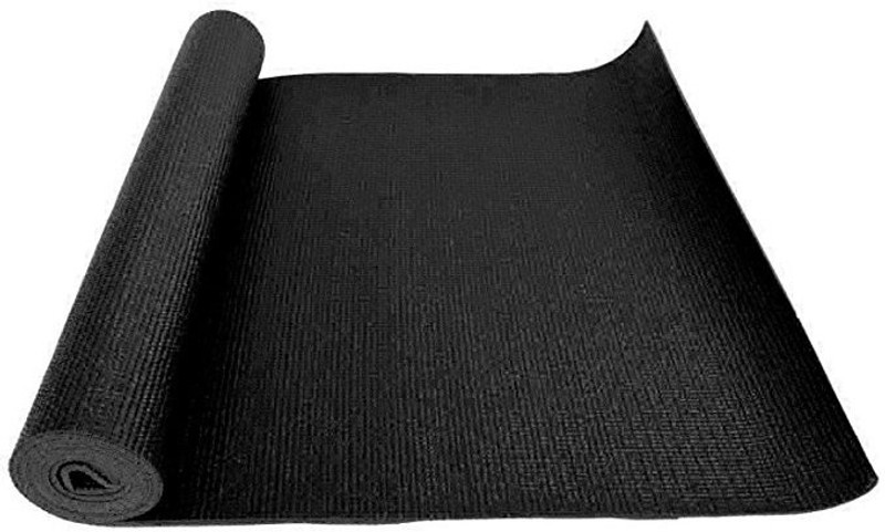 proflex athletics Black Yoga mat with bag/cover Black 6 mm Yoga Mat