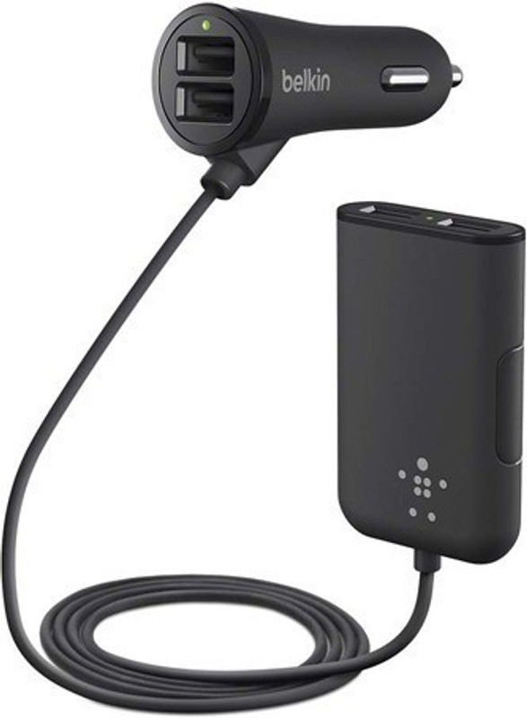 Belkin 7.2 amp Turbo Car Charger(Black)