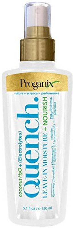 Proganix H2O Plus Electrolytes Quench Leave-In Moisture Coconut 5.1 Ounce(150.83 ml)