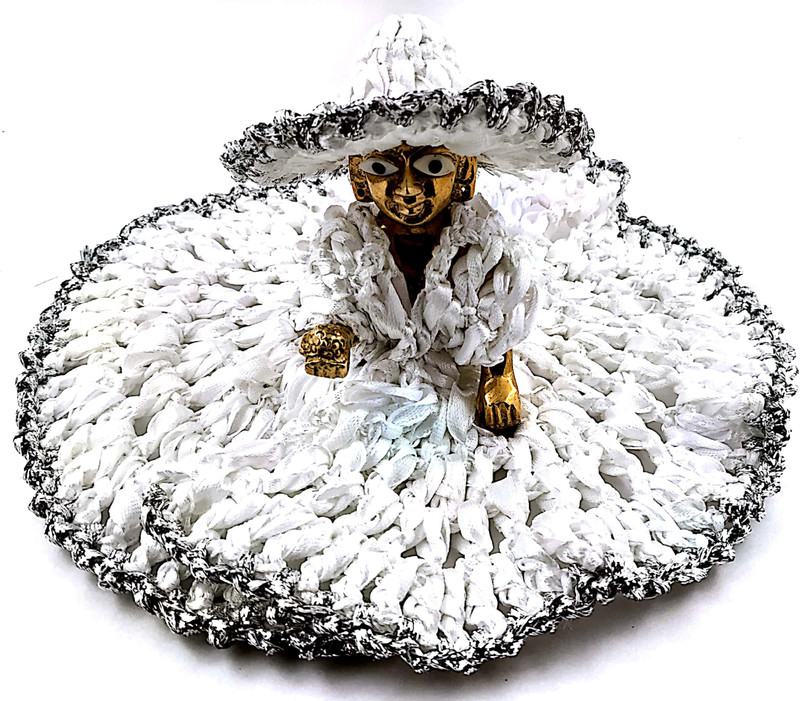 trendy angel LADOO GOPAL, KRISHNA JI, BAL GOPAL, KANHA JI Dress(Silk)