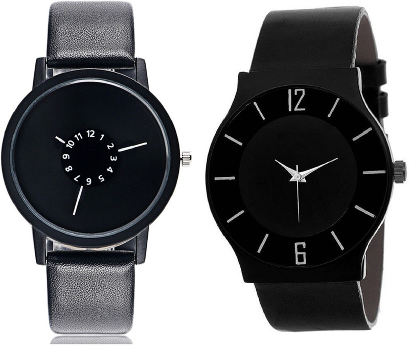 Buy KNACK SP9BK8 Latest Unique Dial trending Black watches for