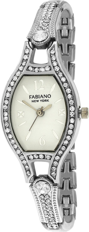 Fabiano New York FNY071 New Generation Water Resistant Silver dial Silver metal strap analog wrist Analog Watch - For Women