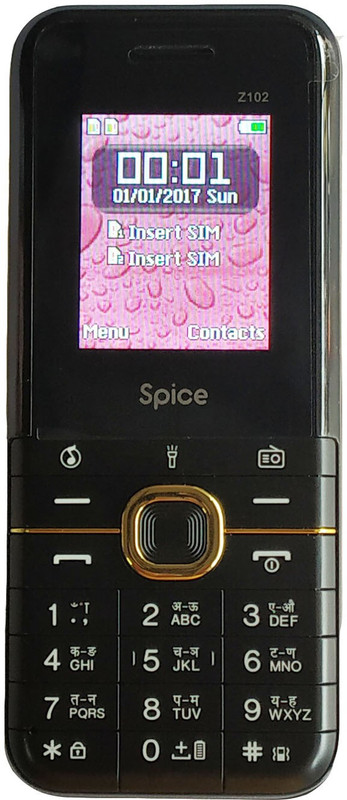 Spice Z102(Yellow)