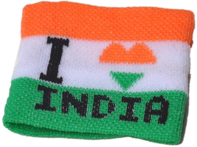 mushti National Flag Wrist Band A-Foldable Body Flag Flag(Cotton)
