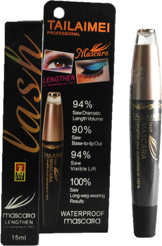tailaimei TLM Lash Waterproof Mascara 15ml 15 ml(Black)