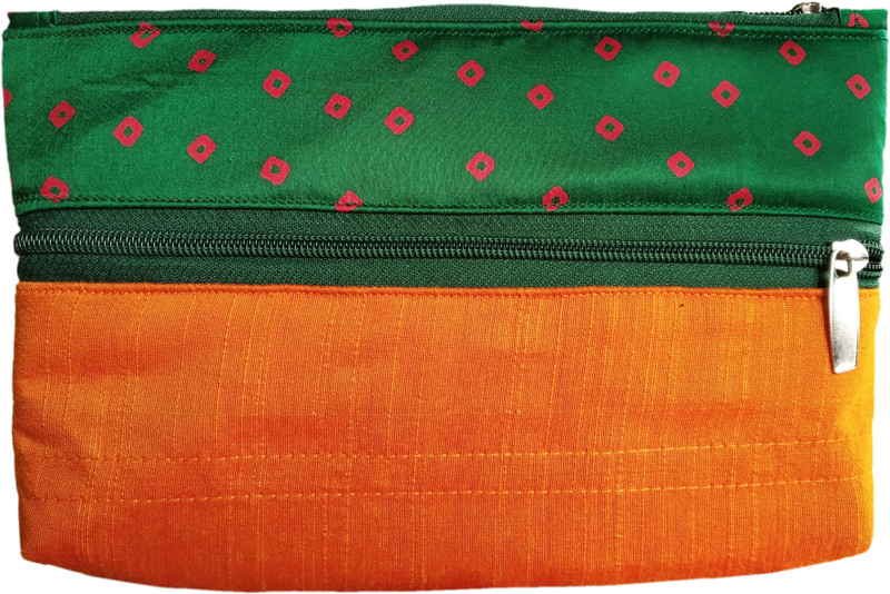 auk Elegant Silk Hand Purse For Women's Coin Purse(Multicolor)
