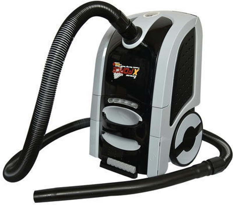 EUROCLEAN X FORCE Dry Vacuum Cleaner(BLACK AND WHITE)