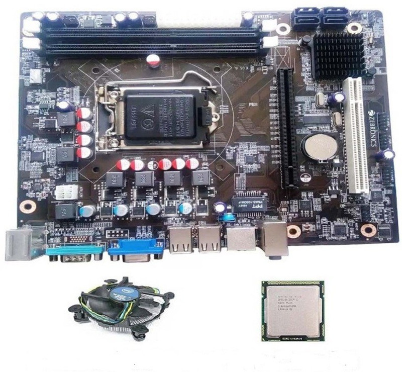 Zebronics H55 Combo Motherboard(Dark)