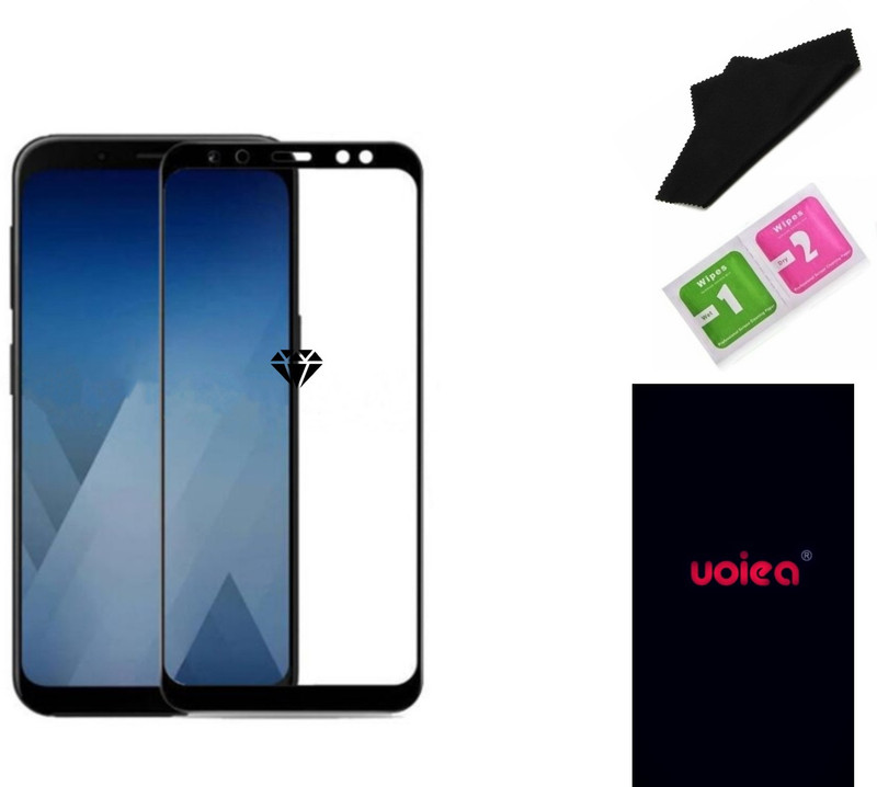 uoiea Tempered Glass Guard for Samsung Galaxy A8 Plus(2018)(Pack of 1)