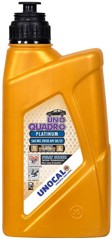 unocal76 UNO QUADRO PLATINUM SAE MG 5W30 SN/CF UNO QUADRO PLATINUM SAE MG 5W30 SN/CF Engine Oil(1 L)