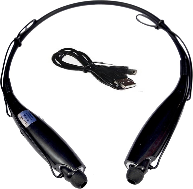 Inext Portable Bluetooth Headphones MP4 Player(Black, 2.4 Display)