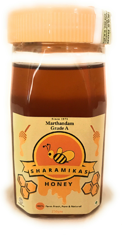 Sharamikas Agmark Certified Grade A Pure Marthandam Honey 250g(250 g)