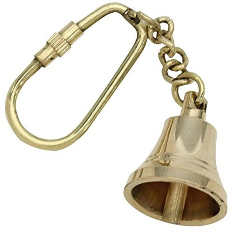 shoptreed Nautical Brass bell Key Chain