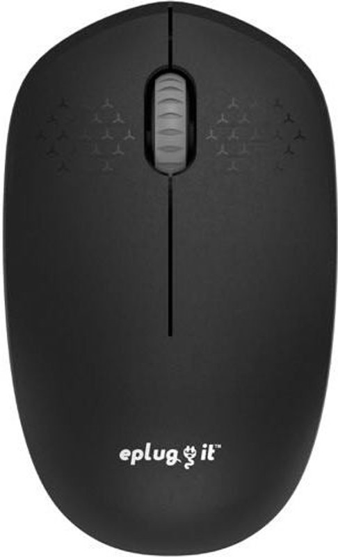eplugit WM111 B Wireless Laser Mouse(2.4GHz Wireless, Black)