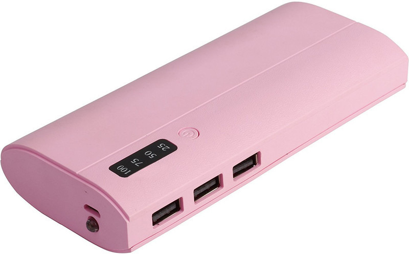 crawl 15000 mAh Power Bank (new p3, portable battery charger)(pink, Lithium-ion)