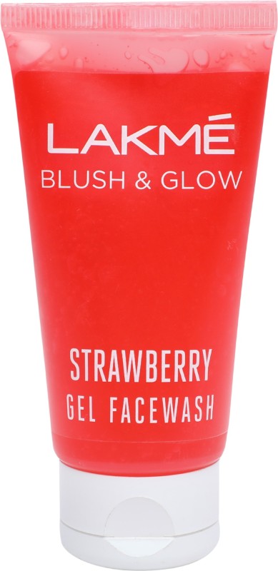 Lakme Blush and Glow Strawberry Gel Face Wash(50 g)