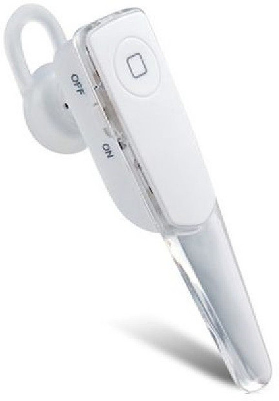 vrom Bluetooth Stereo Headset Fineblue Bluetooth Headset with Mic(White, In the Ear)