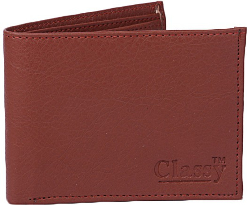 dyana core Men Tan Artificial Leather Wrist Wallet(5 Card Slots)