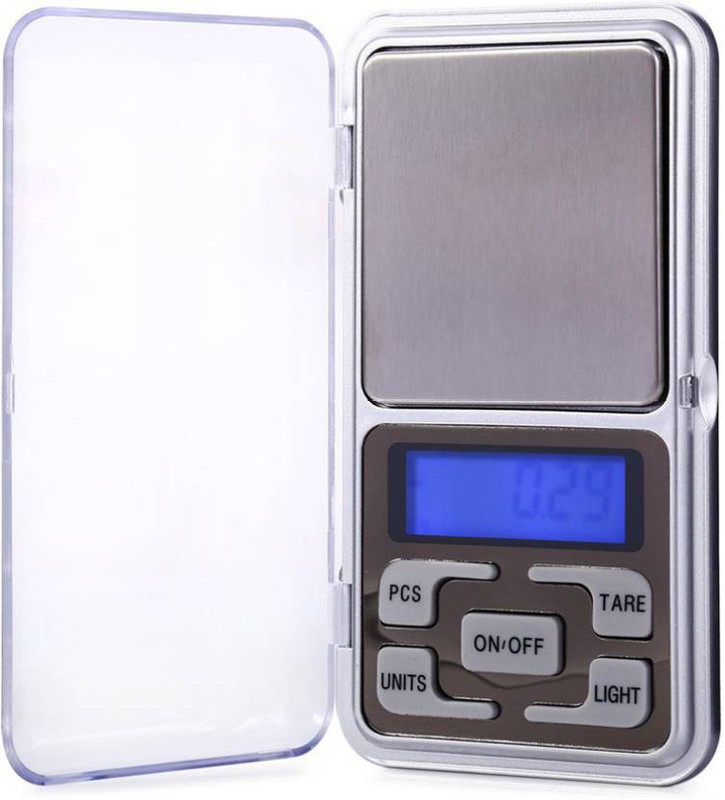 stockhawkers Electronics Solutions 0.1gm to 200gm Jwellary Weighing Scale (Silver) Weighing Scale(Silver)