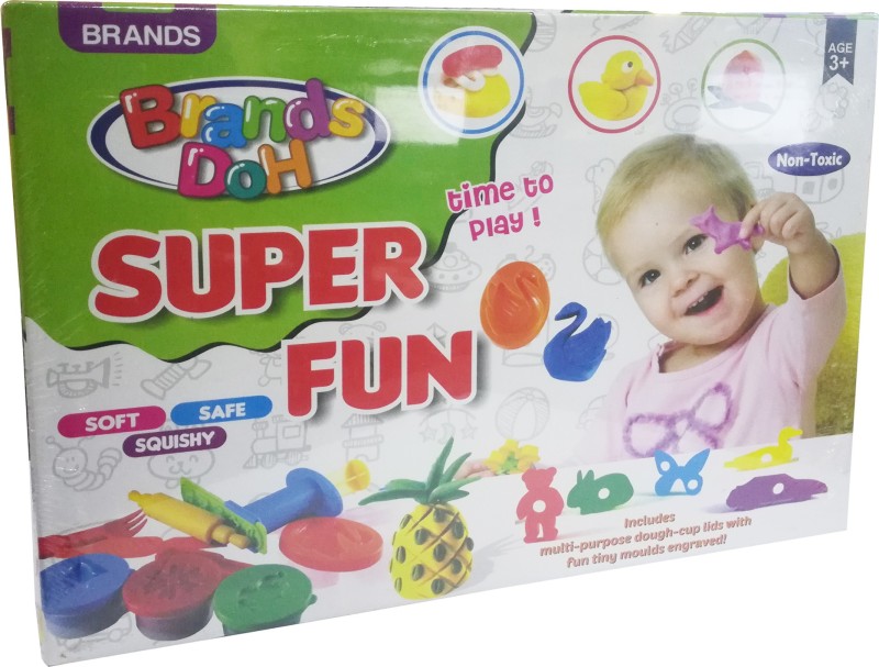 Instabuyz Super Fun Soft Safe & Squishy Color Dough