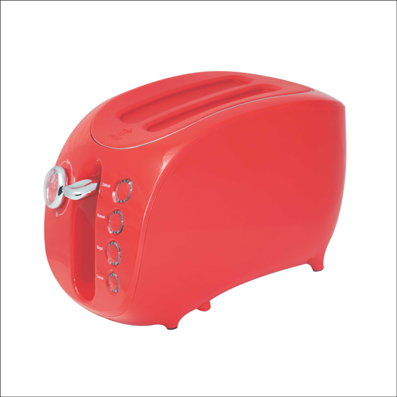 Warmex APT 09 Toaster (Red) 800 W Pop Up Toaster(Red)