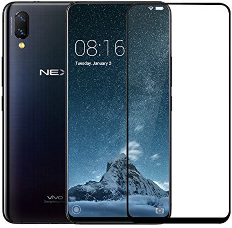 u believe Edge To Edge Tempered Glass for Vivo Nex(Pack of 1)