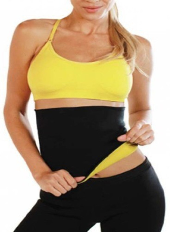 deepak High Quality Women Body Shaper Slimming Abdomen Waist Trimmer Belt XXL Slimming Belt(Black)