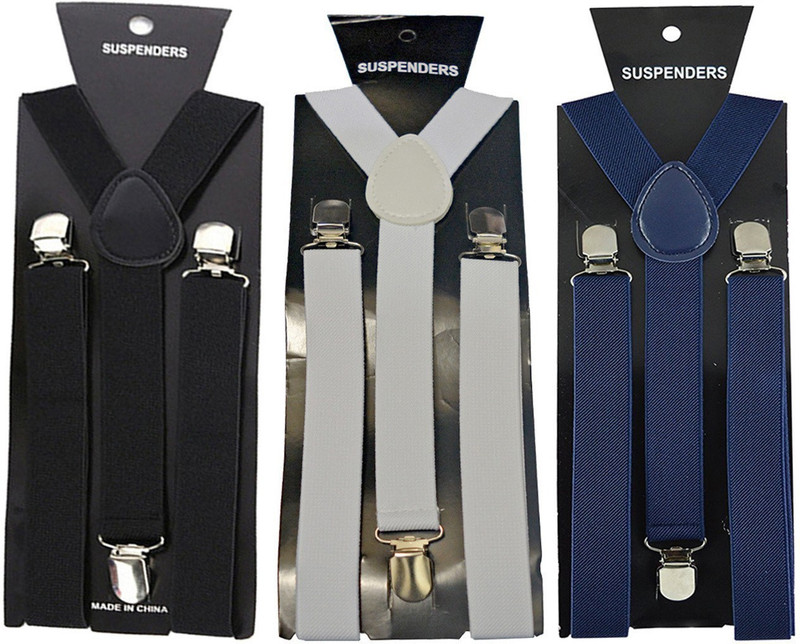 loopa Y- Back Suspenders for Men(Multicolor)