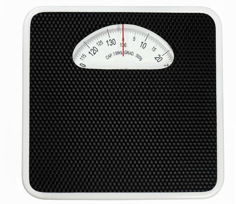 Ruhi Large Surface Iron Analog Weighing Scale  (Black) Weighing Scale(Black)