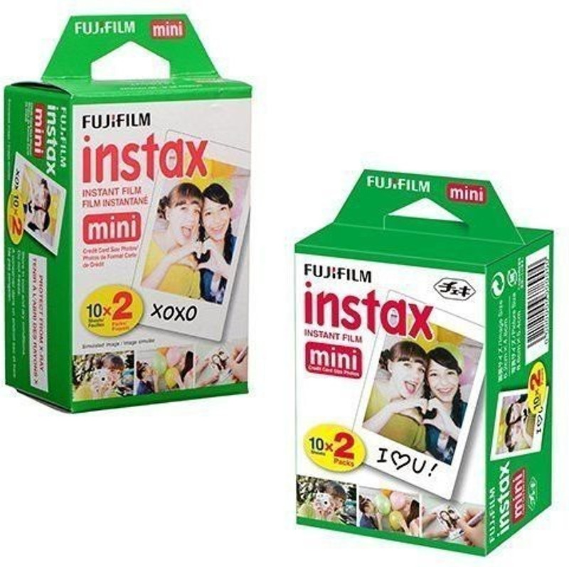 Fujifilm Instax Mini 40 Sheet Film Roll(Yes 800 ISO Pack of 40)