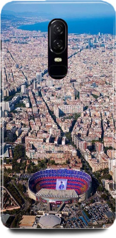 Fuddu Back Cover for OnePlus 6(Barcelona, Barcelona Stadium, Camp Nou Stadium, Camp Nou, Barca, Fc Barca)