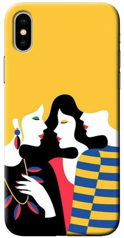 codecor Back Cover for Apple iPhone X(Yellow, Hard Case)
