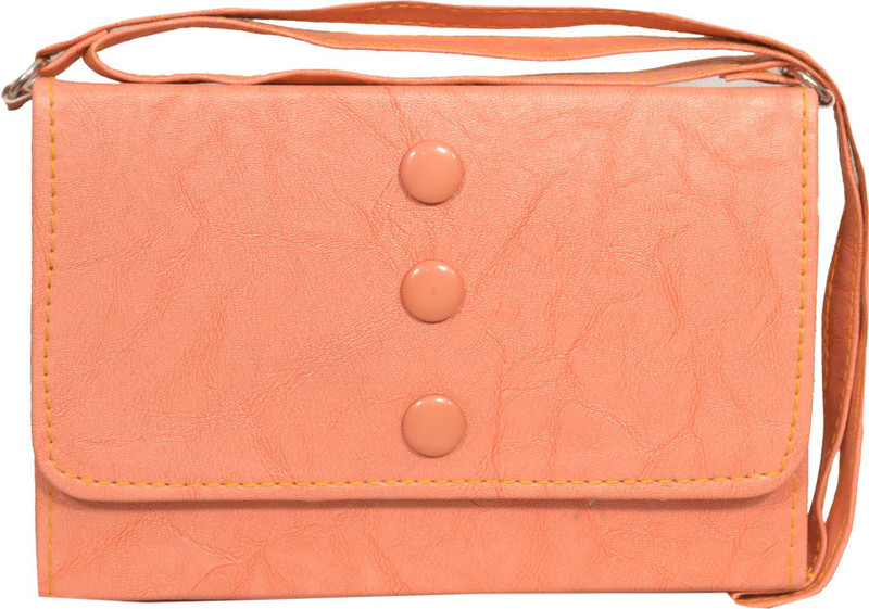 mango star Casual Orange  Clutch