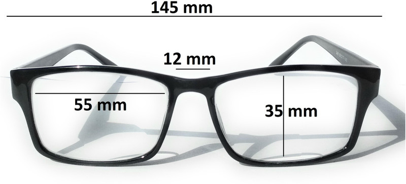 Amar lifestyle and accessories Full Rim (+2.70) Rectangle Reading Glasses(55 mm)
