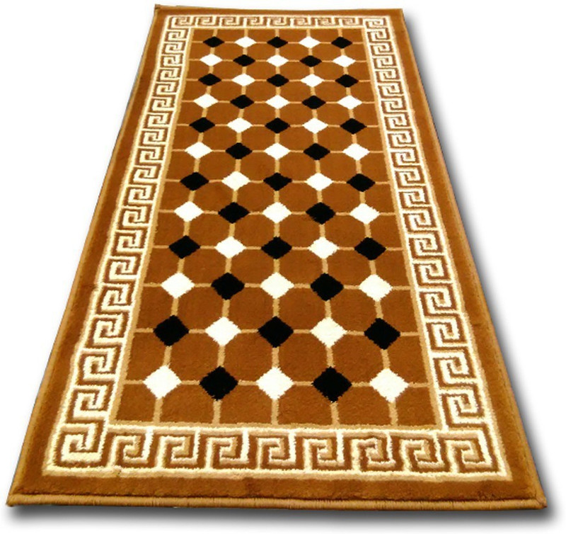rosetta Brown PP (Polypropylene) Runner(60  X 120)