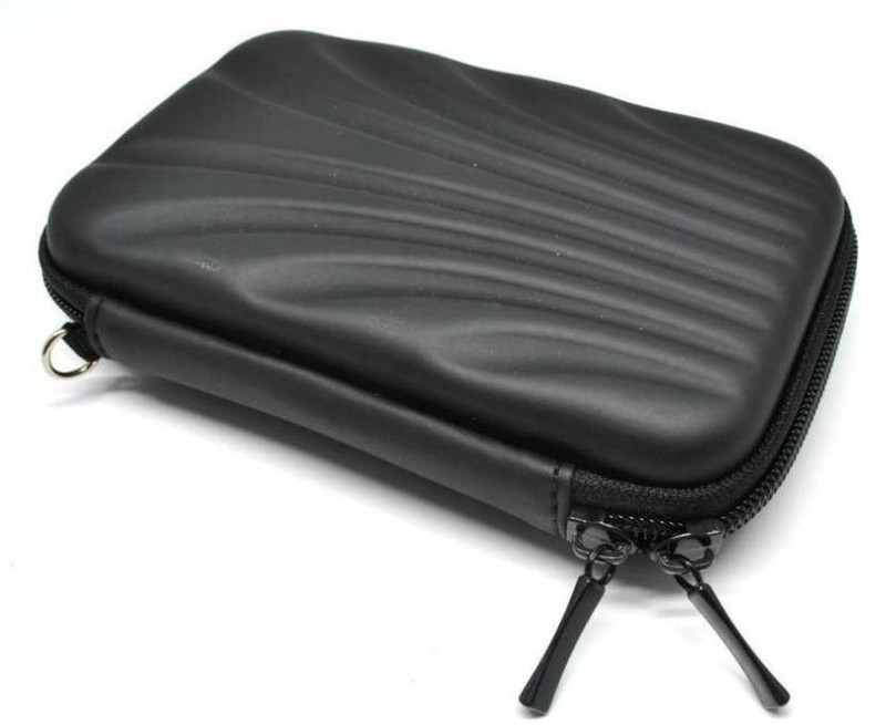 M Mod Con Pouch for Seagate 2 TB Wired External Hard Disk Drive(Black, Shock Proof, Artificial Leather)