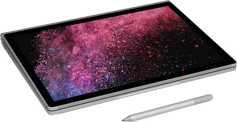 Microsoft Surface Book 2 Core i7 8th Gen - (16 GB/512 GB SSD/Windows 10 Pro/2 GB Graphics) 1832 2 in 1 Laptop(13.5 inch, Silver, 1.64 kg)