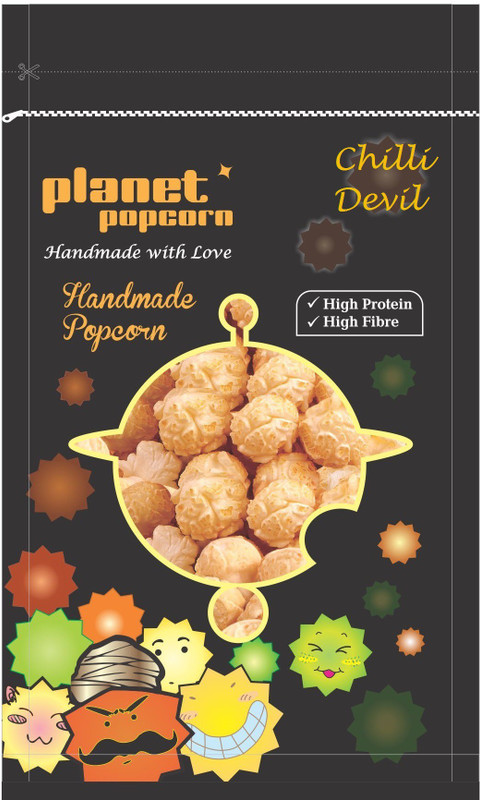 planet popcorn Gourmet Popcorn Chilli Devil Popcorn(100 g)